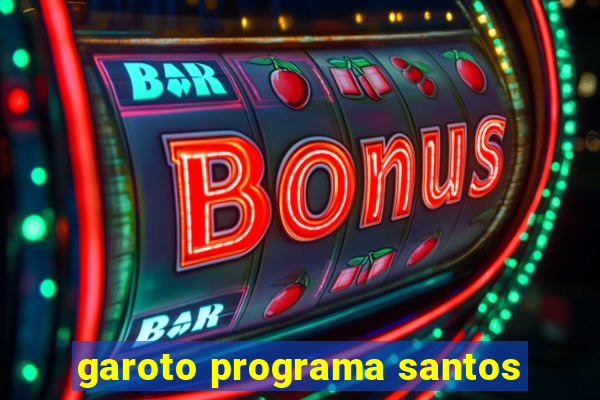 garoto programa santos